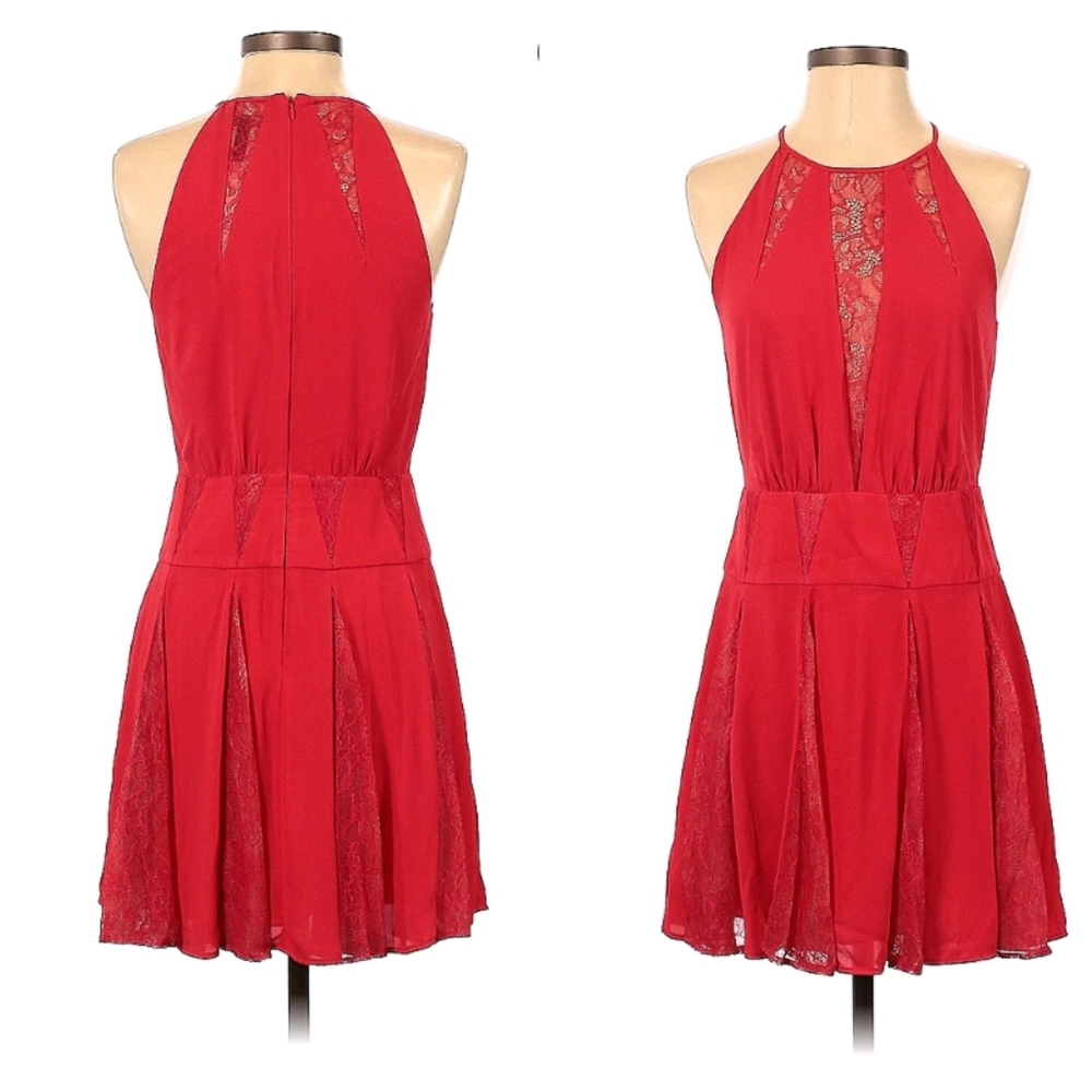BCBG Red Cocktail Dress